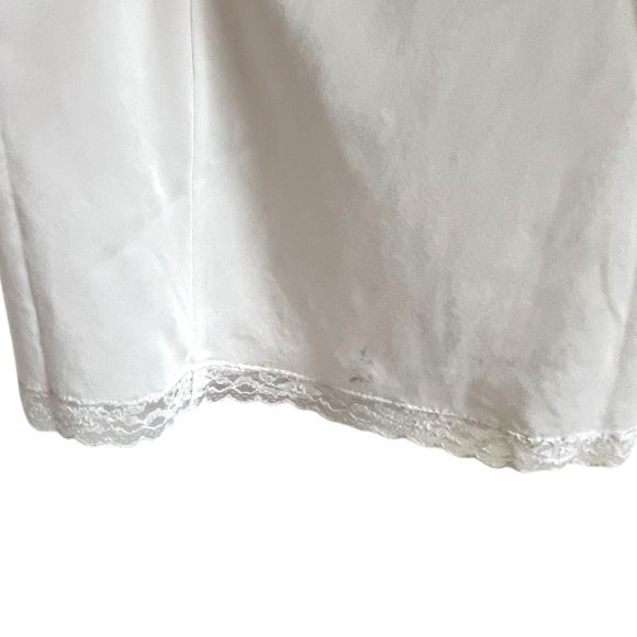 Vintage Maxi Slip Dress With Lace Trim Size 34 Medium - Picture 6 of 11